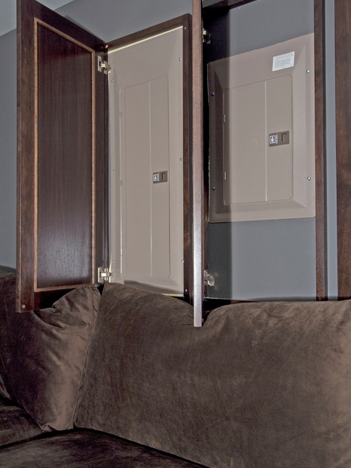 Hiding Electric Panels Houzz
