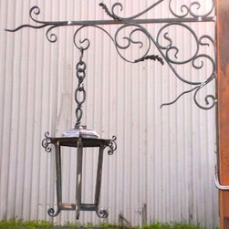 custom steel lanterns, bracket - Outdoor Lighting