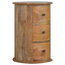 Slim Drum Chest of 3 Drawers
