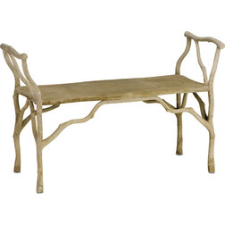 Rustic Outdoor Benches by HedgeApple