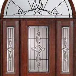Prehung Side lights-Transom Door 80 Fiberglass Marsais 3/4 Lite - Front Doors