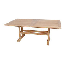 Casual Classics Stern 42"x78"-114" Extension Table - Outdoor Dining Tables