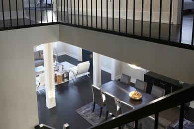 Inspiration for a contemporary home design remodel in Toronto