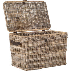 Petit Pole Handle Wicker Storage Basket