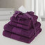 Luxury Supersoft 6-Piece Hand Bath Towels Bale 100% Egyptian Cotton, Purple