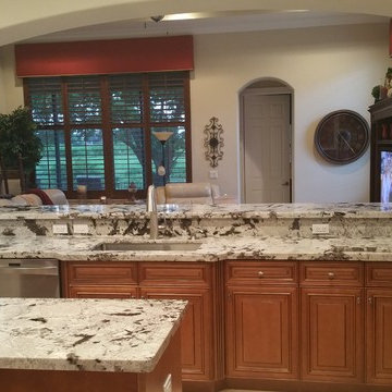 Splendor White Kitchen Countertops