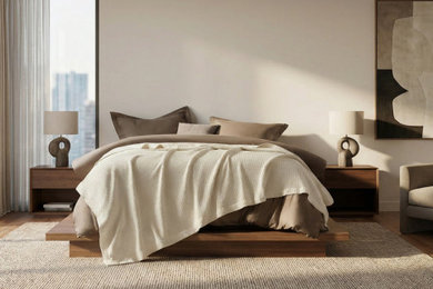 Inspiration for a bedroom remodel in San Francisco