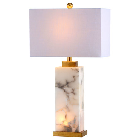 JONATHAN Y Lighting JYL6201 Elizabeth 1 Light 28" Tall LED Buffet - White /