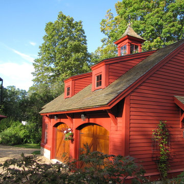 Suburban Garage to Match Royal Berry Wills House - Newbury, MA