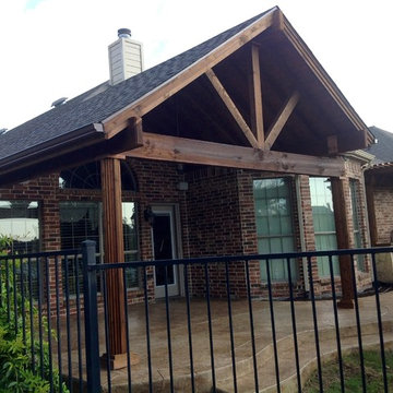Open Gable Roof