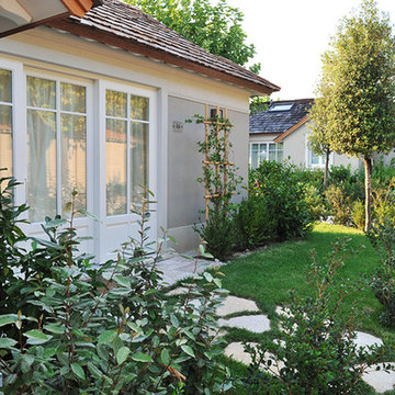 Area verde per un campeggio