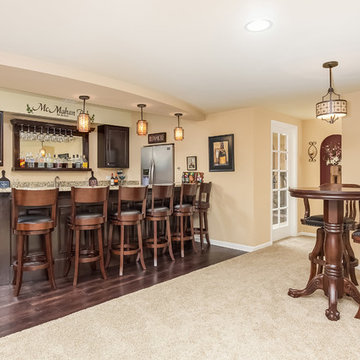 Basement Bar and Seating