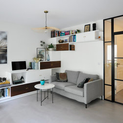 Montrouge - comment sublimer une construction des ann&eacute;es 90 - 本棚