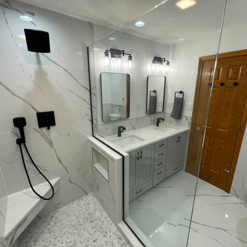 High-End Modern Bathroom Renovation