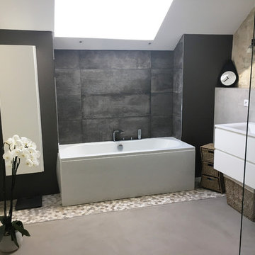 Rénovation d'une salle de bain AVANT/APRES