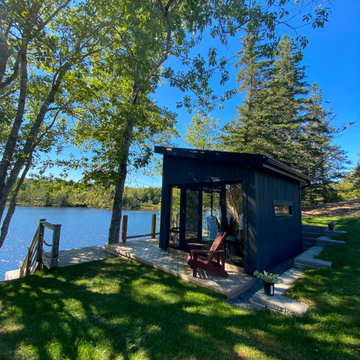 Boathouse + Screened-Room – Lakeside – Mineville, Nova Scotia
