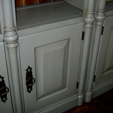 Hand Painted Bookshelves