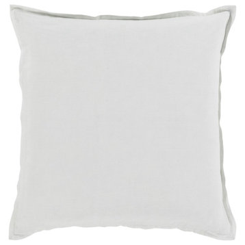 Orianna by Surya Pillow Cover, Ivory, 20' x 20'