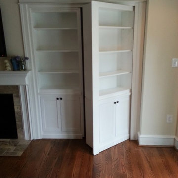 Hidden Bookcase Door