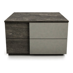 Bridge Nightstand by Hupp&eacute; - Nightstands And Bedside Tables