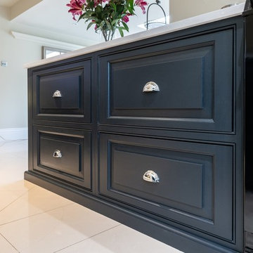 Luxury Blue Kitchen in Ongar