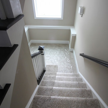 Project #47 | Modern Staircase with Reading Nook