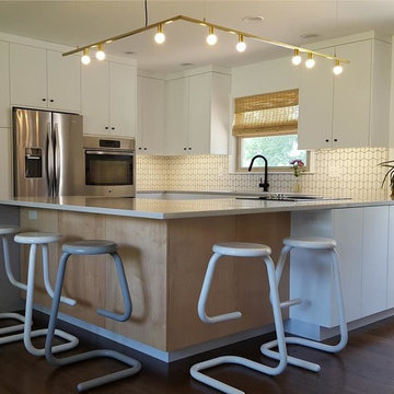 Painted Slab Doors (on MDF)