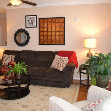 Transitional Living Room