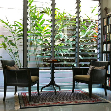 library reading nook