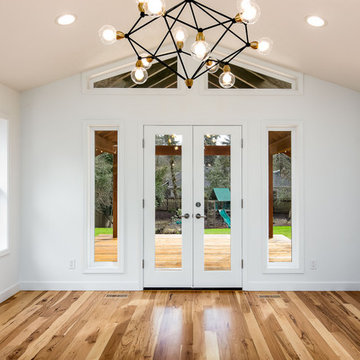 Complete home remodel with expanded dining room