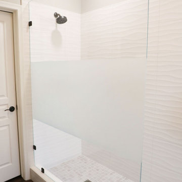 Coastal Style Bathroom Remodel Primary & Guests
