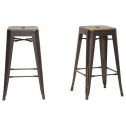 Industrial Bar Stools And Counter Stools by Baxton Studio