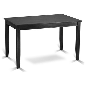 Buckland Counter Height Rectangular Table 30"X48", Black Finish