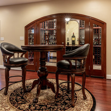Amazing Basement Remodel, with Irresistible Wine Cellar in Ashburn VA