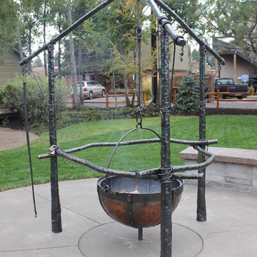Fir Street Park Copper Cauldron