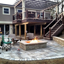 Backyard patio 2015