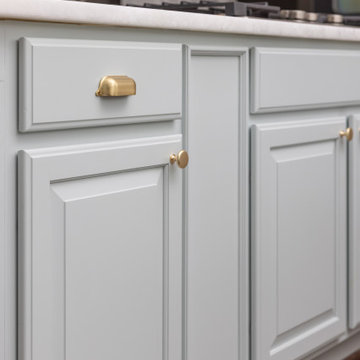 Shell Penny Tile Kitchen