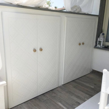 Ante decorate per veranda esterna