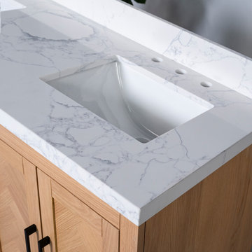 Vivian 72'' Light Bathroom Vanity