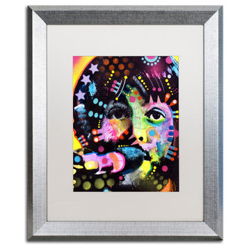 Dean Russo 'Paul McCartney' Framed Art, Silver Frame, 16"x20", White Matte