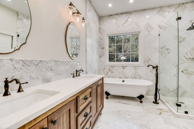 Bathroom - french country bathroom idea in Austin
