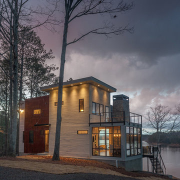 Modern Lake House