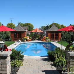 Melbourne Pool Cabanas by Summerwood - Prefab Studios