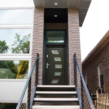 Modern and Contemporary Custom Front Entry Wood Doors