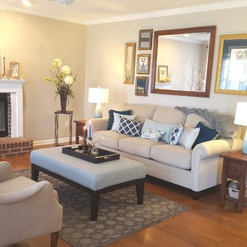 Surprise Living room Makeover- Cleveland, TN.