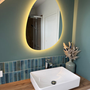 PROJET AZUR - Rénovation complète d'une salle de bain