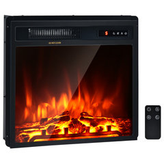 Valuxhome Houselux 750W/1500W, Embedded Fireplace Electric Insert Heater,  30.5 - Contemporary - Indoor Fireplaces - by APPEARANCES INTERNATIONAL |  Houzz