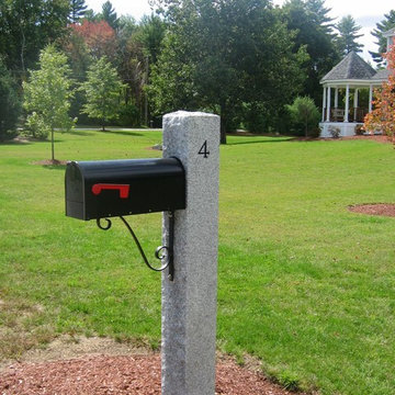 Granite Mailbox Posts