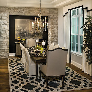 Interesting Interior Design Features of Model Homes