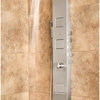 Waimea ShowerSpa Matte Brushed Stainless Steel Shower Panel